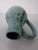 Turquoise Studio Ceramic Vase by Kerstin and Ralf Unterstab for Kunsttöpferei Unterstab, East Germany, 1960s For Sale - Image 16 of 18