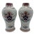 Antique Chinese Export Armorial Famille Rose Porcelain Urns, Qianlong Period, Circa 1790–1810, Pair For Sale