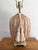 Rustic 1980s Coastal Wicker Basket Lamp With Tassel For Sale - Image 3 of 9