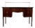 20th Century English Inlaid Mahogany Sideboard with Brass Gallery For Sale