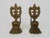 Early 20th Century Bronze Andirons with Lions Paw Feet For Sale - Image 9 of 9