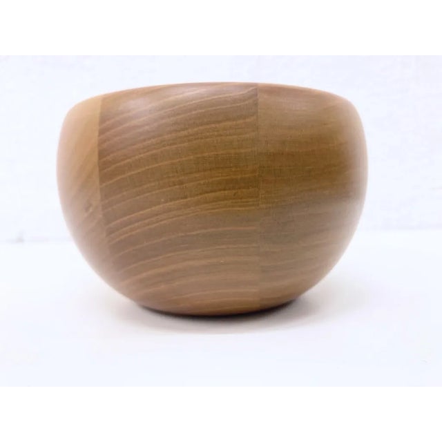 Bowl in Walnut Wood by Carl Auböck, 1960s For Sale - Image 6 of 7