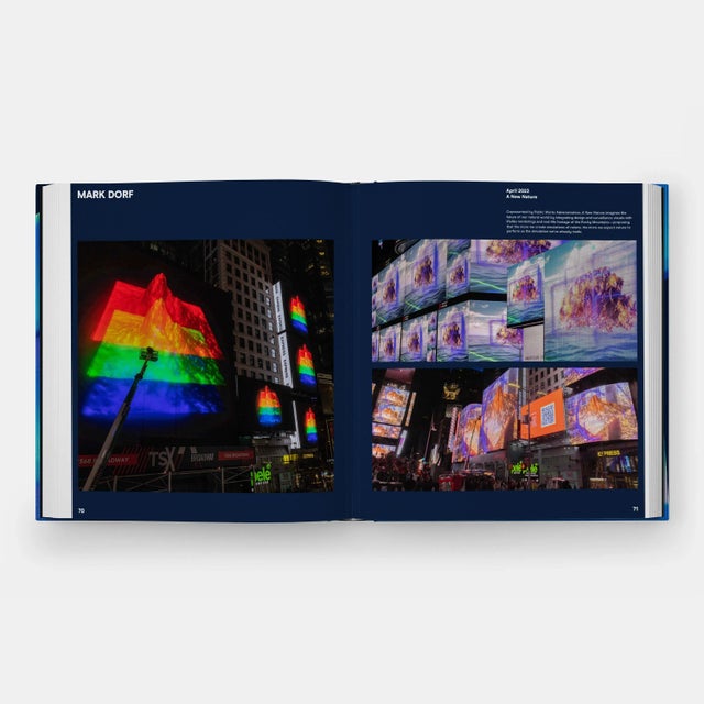 Blue Midnight Moment: A Decade of Artists in Times Square Book For Sale - Image 8 of 9