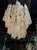 Vintage Murano Clear and Blush Spiral Chandelier For Sale In Dallas - Image 6 of 6