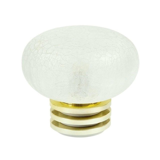 Mid-Century Space Age Glass Table Lamp from Doria, Germany, 1960s For Sale - Image 10 of 10