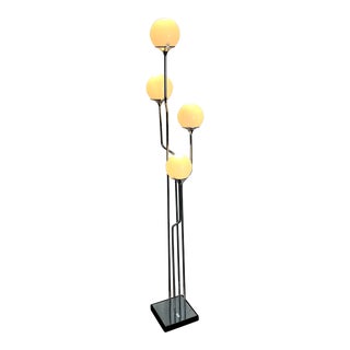1960s Italian Goffredo Reggiani Chrome Floor Lamp For Sale