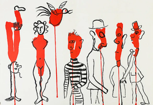 Calder Original Lithograph DM03156d Derriere Le Miroir 1966*