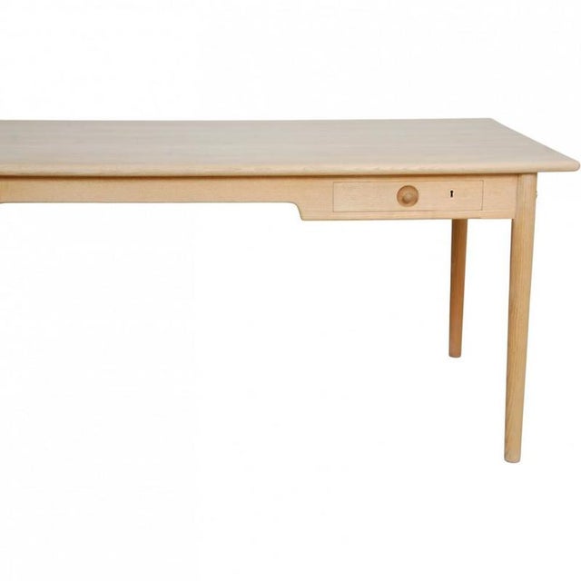PP312 Desk in Ash by Hans J. Wegner, 1990s For Sale - Image 4 of 18