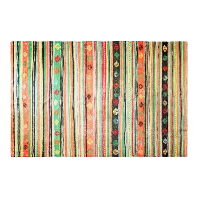 1960s Turkish Kilim For Sale
