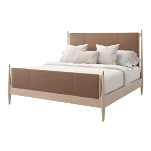 Leather King Bed Frame