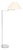 Nessen Studio Swing Arm Chrome Floor Lamp For Sale