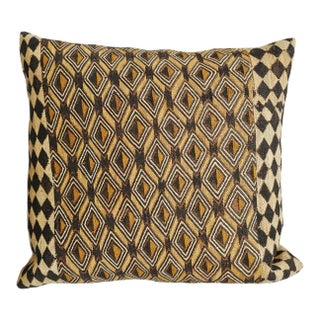 Kuba Grass Textile Pillow For Sale
