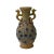Handmade Ceramic Yellow Dimensional Flower Vase Jar For Sale