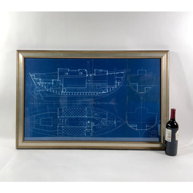 American Yacht Blueprint by John G Alden, 1931 For Sale - Image 3 of 8
