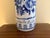Vintage Chinoiserie Blue and White Porcelain Umbrella Stand For Sale - Image 9 of 13