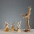 German porcelain figurines depicting allegories of the seasons. The style and workmanship are attributable to the Meissen...