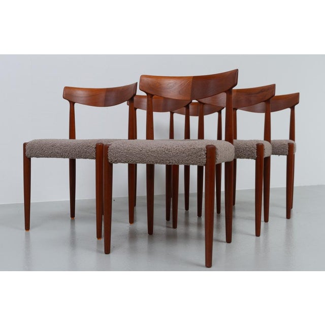 Danish Modern Teak Dining Chairs by Knud Færch for Slagelse, 1960s, Set of 6 For Sale - Image 6 of 18