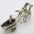 Vintage Italian Handmade Silver Roman Biga Chariot with Horses Figurine, Tuscany, 1970s For Sale - Image 6 of 13