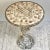 Antique Italian Alabaster Games or Wine Table, 1890s For Sale - Image 9 of 9