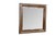 This large contemporary wall mirror features a bold, multi-layered square frame displaying exceptional marquetry and high-...
