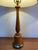 Wood Mid 20th Century Walnut Wood Table Lamps, a Pair For Sale - Image 7 of 12