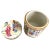 Vintage Famille Rose Hand-Painted Porcelain Spice Jar/Decorative Tea Jar With Lid For Sale - Image 6 of 11
