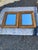 A beautifully crafted pair of vintage woven bamboo and rattan wall mirrors, showcasing the timeless appeal of natural...