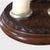 Beige Exotic Vintage Carved Faux Elephant Tusk Glass Top Dining Table 20thC For Sale - Image 8 of 13