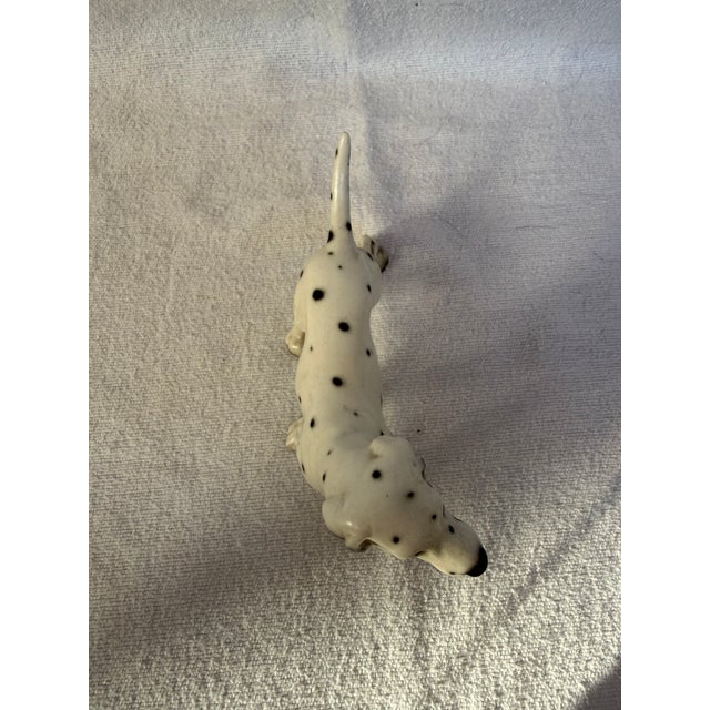 White Porcelain Dalmation For Sale - Image 8 of 9