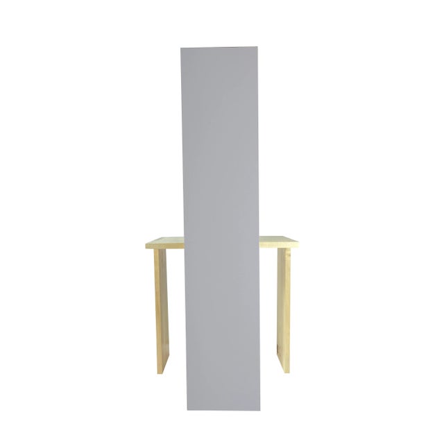 Not Yet Made - Made To Order CIMABUE GREY Chair by Ferdinando Meccani for Meccani For Sale - Image 5 of 8