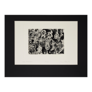 "The Outsider" - Original 1989 Screen Print by Jane Leddy