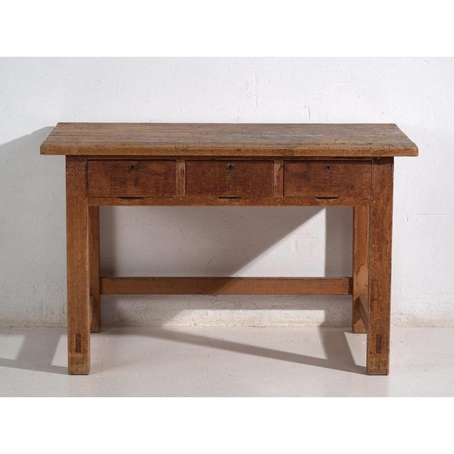 Japanese Worktable in Wood For Sale - Image 11 of 11