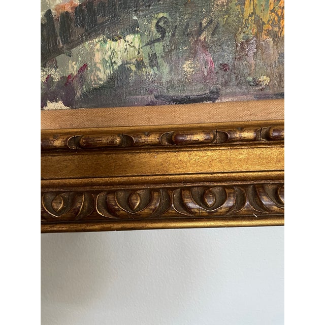 1950s Oil Painting of Roman Ruins For Sale - Image 10 of 12