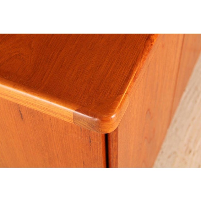 Mid-Century Danish Teak Sideboard by Christian Linneberg, 1970s For Sale - Image 11 of 15