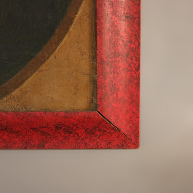 Antique Oil on Canvas Laid on Board Portrait of a Gentleman Early 19thC For Sale - Image 4 of 7