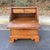 Vintage Child Sized Oak Drop Front Secretary Desk For Sale - Image 4 of 9