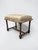 Wood Antique Jacobean Revival Walnut Barley Twist Bench | Louis XIII Style For Sale - Image 7 of 8