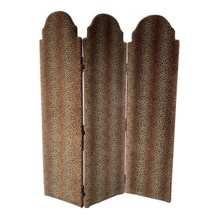 Vintage Hollywood Regency Room Divider Screen For Sale