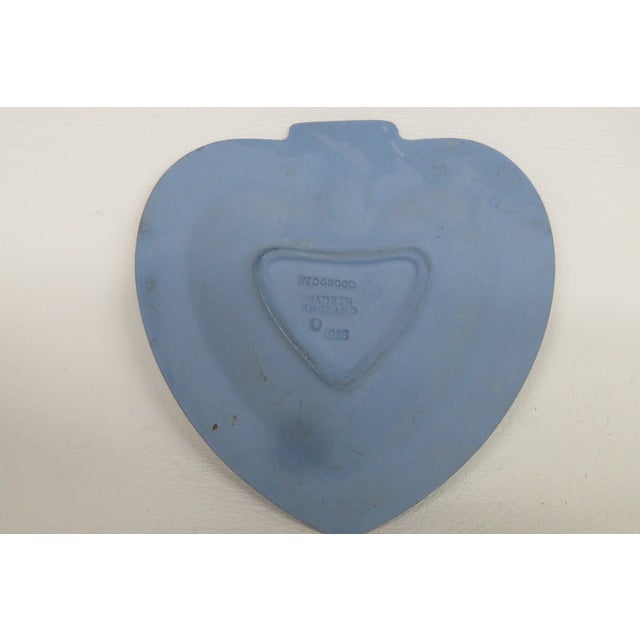 Wedgwood Blue Jasperware Heart Shaped Trinket Vanity Pin Dish 4583b For Sale - Image 12 of 15
