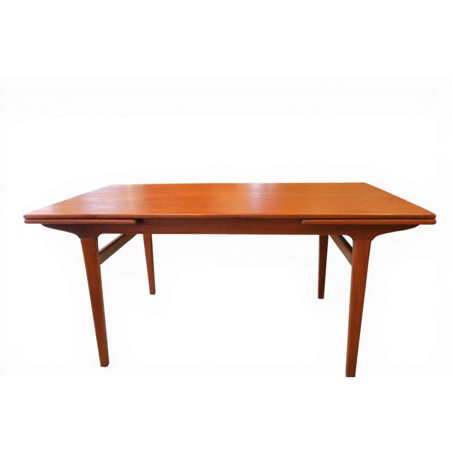 Danish Teak Dining Table with Double Extension, 1960s For Sale - Image 15 of 15