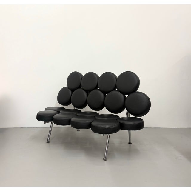 Vintage Oversized Marshmallow Style Modular Sofa For Sale In West Palm - Image 6 of 6
