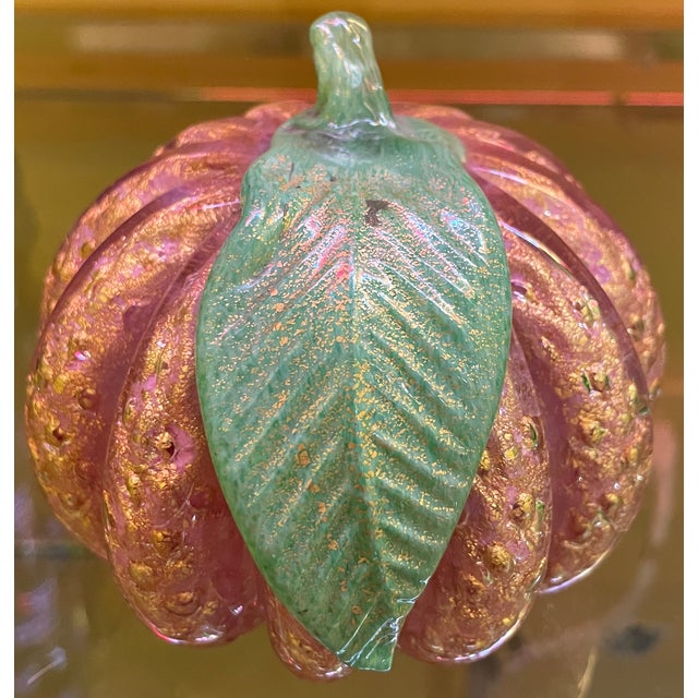 Murano Glass Pumpkin Circa 1960s For Sale - Image 12 of 12