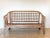 1980s sofa in wicker and bamboo