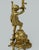 Antique Gilt Bronze Ormolu Twin Light Candelabra Candlestick Clodion Grand Tour For Sale - Image 4 of 10