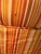 Original Upholstery. Vintage Mid Century Modern arm chairs. Tuft backing, removable cushions. Burnt orange, deep red,...