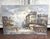 French Set of Three Mid-Century Paris Street Scene Oil Paintings Signed Burnett For Sale - Image 3 of 14