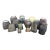 Collection of 15 Antique Hand-Forged Iron & Brass Cowbells With Beautiful Aged Patina For Sale