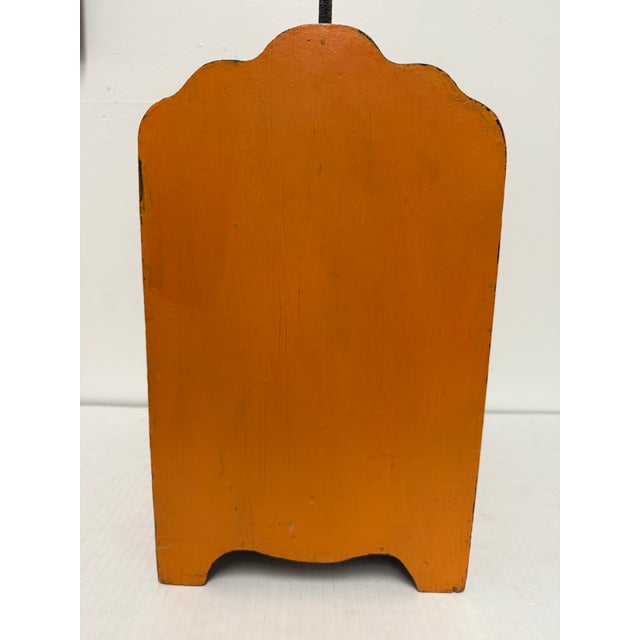 1970s Aged Vintage Magazine Holder With Greek Inspired Motif For Sale - Image 11 of 12