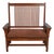 Stickley Mission Cherry Spindle Back Settee For Sale