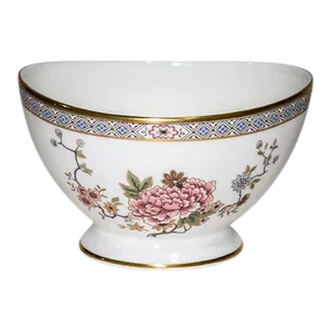 1970s Royal Doulton China Canton Pattern Open Sugar Bowl